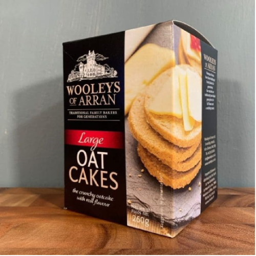 Wool eye of Arron Large Oat Cakes 260g