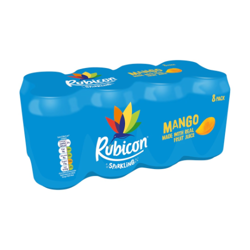 Rubicon Sparkling Mango 8 x 330ml