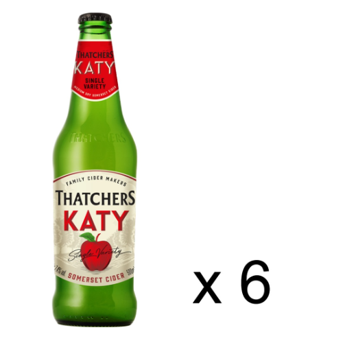Thatchers Katy Cider x 6 500ml 7.4%