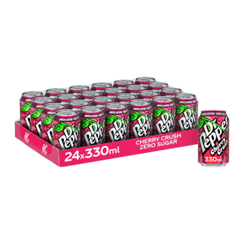 Dr Pepper Cherry Crush Zero 24 x 330ml
