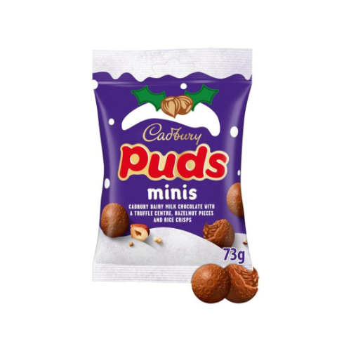 Cadbury Mini Puds Bags 73g