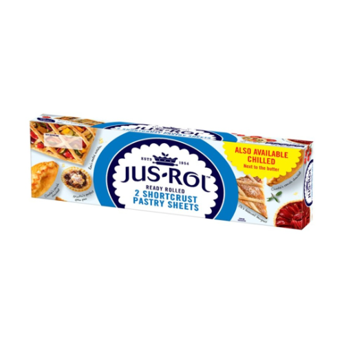 Jus Roll 2 Shortcrust Pastry Sheets 640g