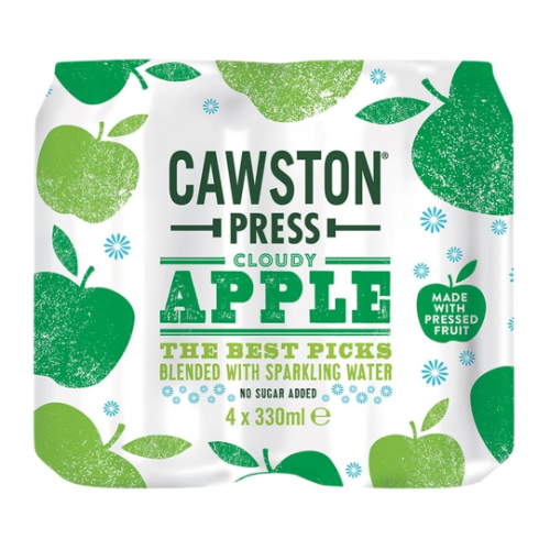 Cawston Press Cloudy Apple 4 x 330ml