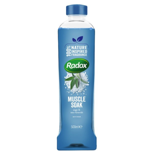 Radox Muscle Soak Bath Soak (Sea Minerals & Sage) 500ml
