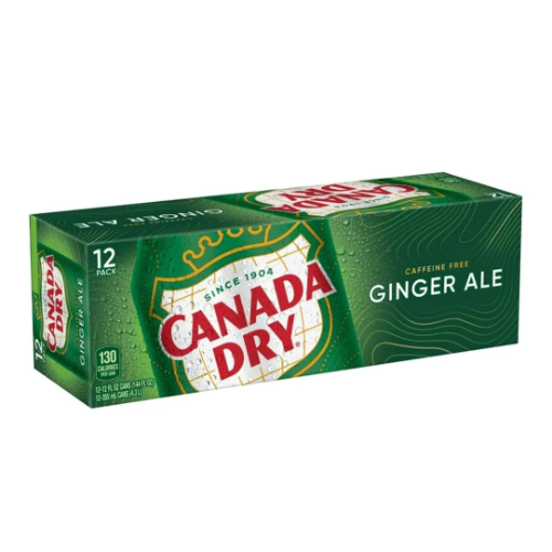 Canada Dry Ginger Ale 12 x 355ml