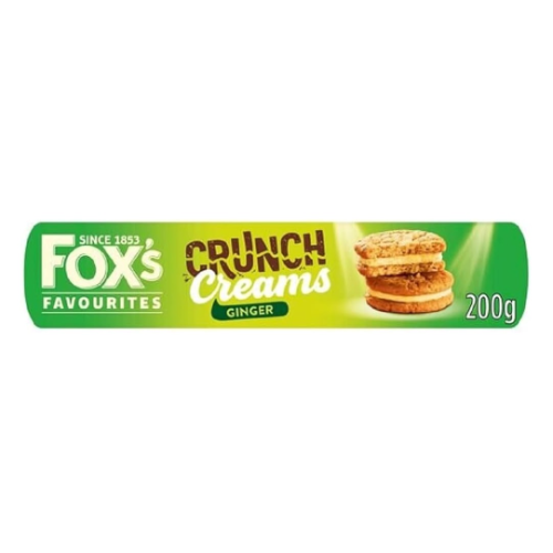 Foxs Ginger Crunch Creams 200g