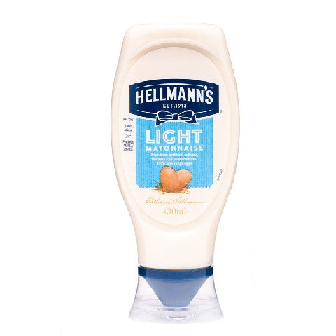 Hellmanns Light Mayonnaise 430ml