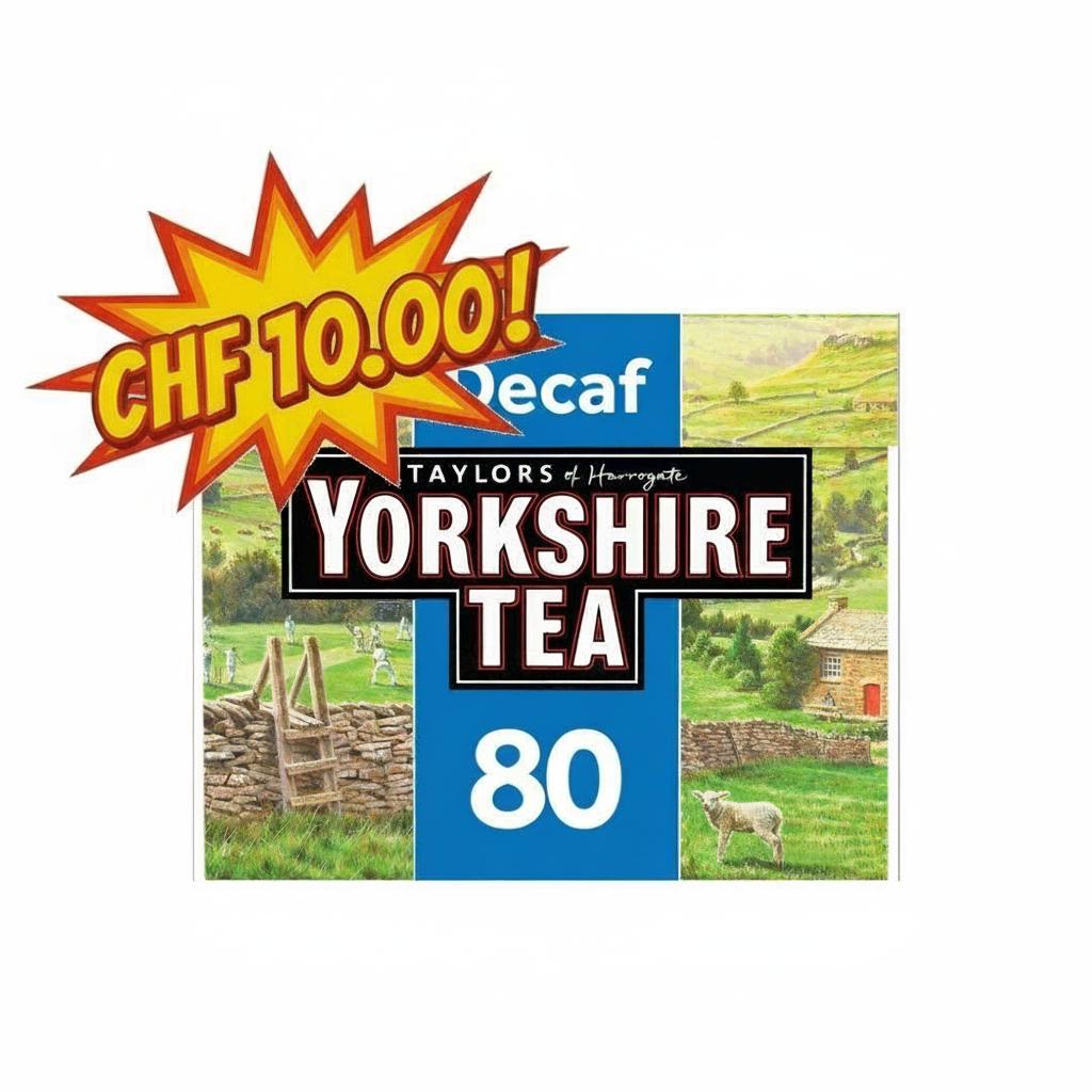 Taylors Yorkshire Tea Decaf 80s