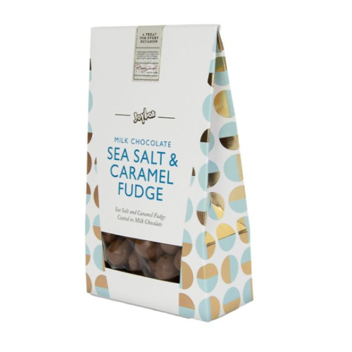 Joybox Milk Chocolate Fudge & Sea Salt 150g