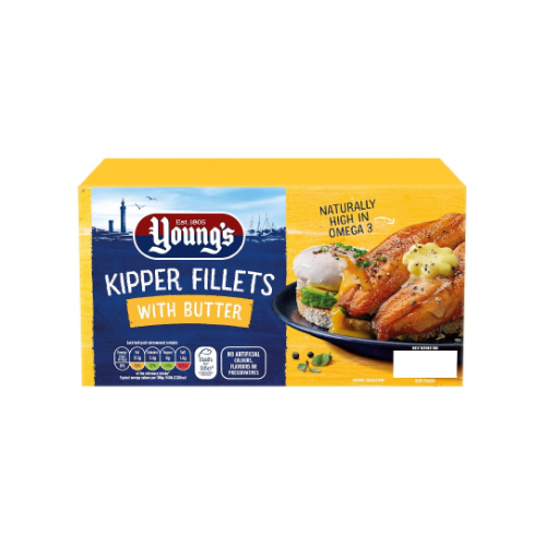 Young's Kipper Fillets with Butter 170g