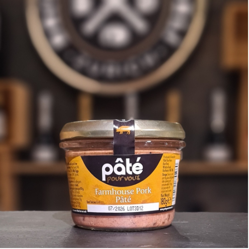 Pate Pour Vous Farmhouse Pork Pate GF 180g