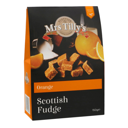 Mrs Tilly's Orange Fudge 150gr