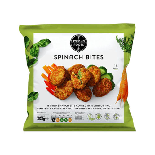 Strong Roots Spinach Bites 308g