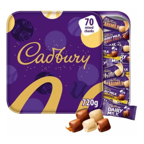 Cadbury Dairy Milk Chunk Collection Tin 720g