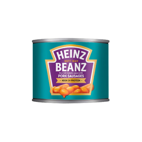 Heinz Beanz with Pork Sausages 200g