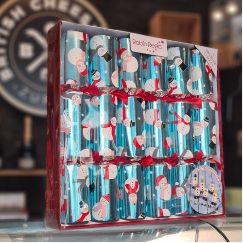 Robin Reed "Racing Snowman" Christmas Crackers