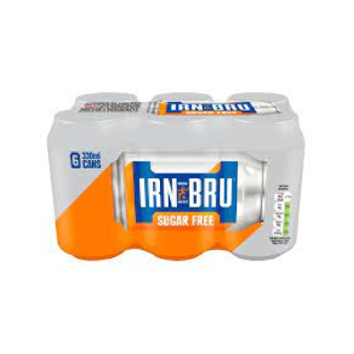 Irn Bru Sugar Free 6 x 300ml