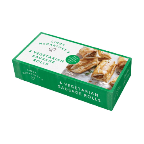 Linda McCartney Vegetarian Sausage Rolls 342g
