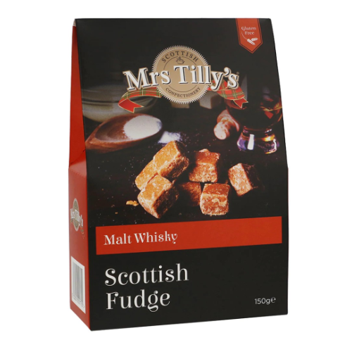 Mrs Tilly's Whisky Fudge 150gr