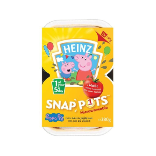 Heinz Peppa Pig Snap Pots Duo 2X190G