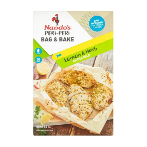 Nandos Peri-Peri Bag & Bake Lemon & Herb Extra Mild 20g