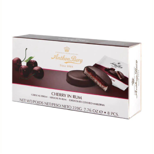 Anthon Berg Cherry Rum Marzipan 220g