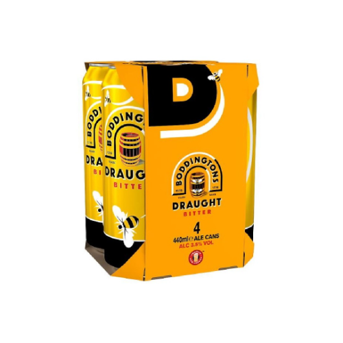 Boddingtons Draught 3.5% - 4 X 400ML