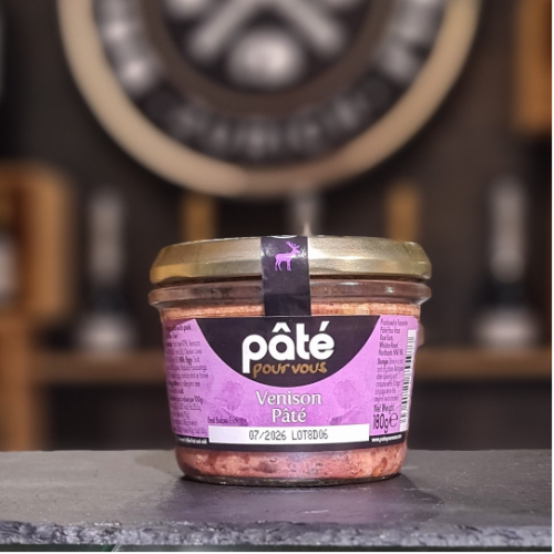 Pate Pour Vous Venison Pate GF 180g