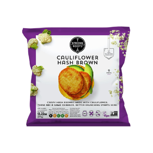 Strong Roots Cauliflower Hash Browns 375g