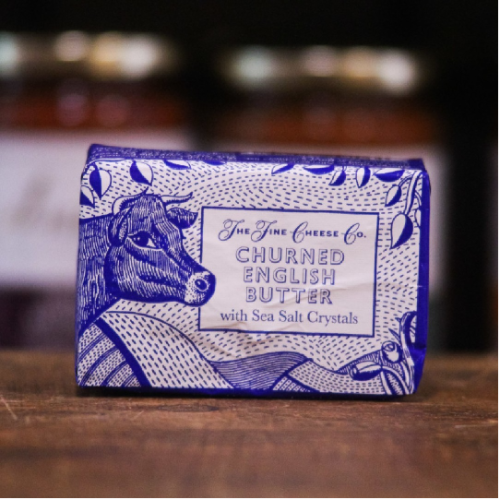 Butter (Churned English) with Sea Salt (FCC) 125g