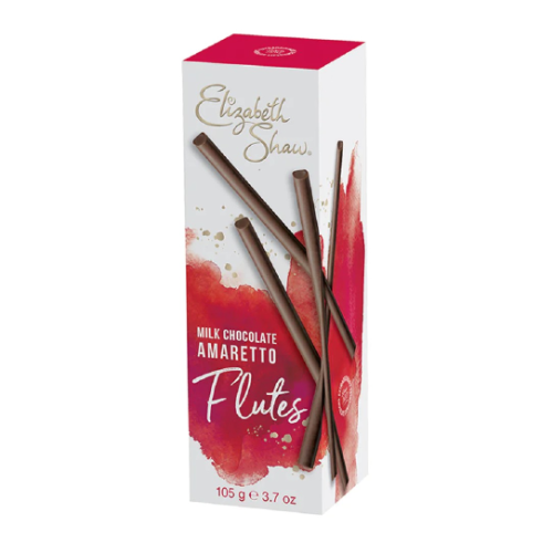Elizabeth Shaw Milk Chocolate Amaretto Flutes 105g