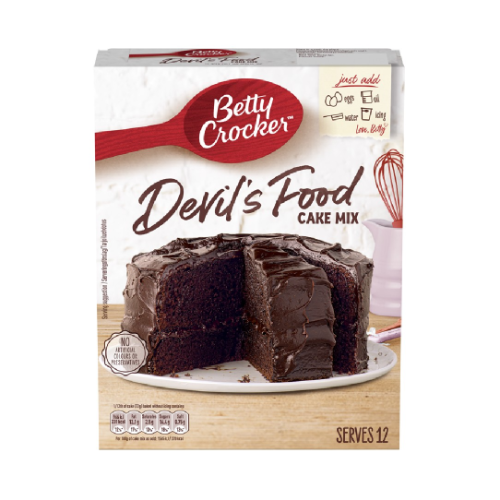Betty Crocker Devils Food Cake Mix 425G