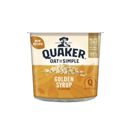Quaker Oats Golden Syrup Pot 50g