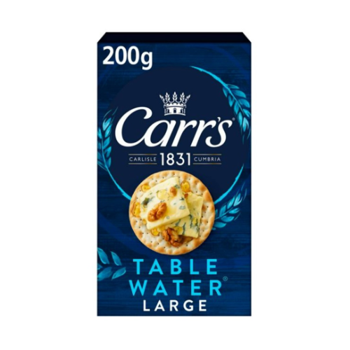 Carrs Large Table Water Biscuits 200g