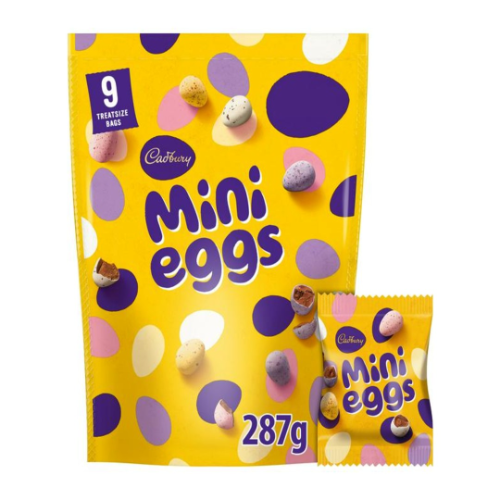 Cadbury Mini Eggs Multipack Pouch 287g