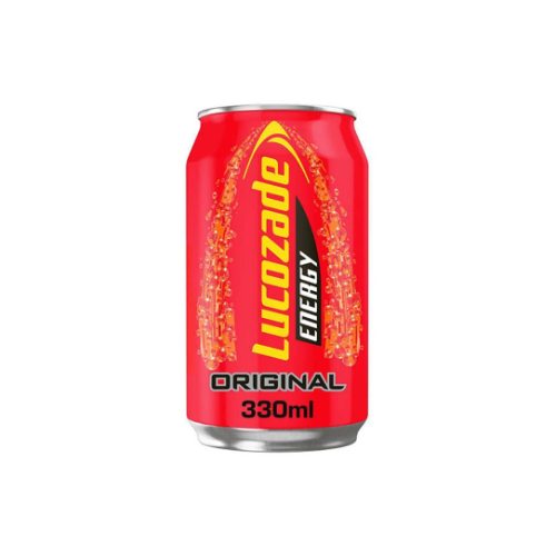 Lucozade Orig 330ml can