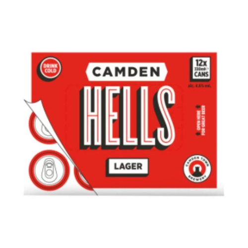 Camden Hells Lager 330ml x 12 4.6%