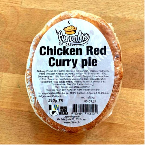 Chicken Red Curry Pie 210g