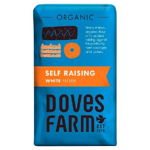 Doves Farm White Self Raising Flour 1KG