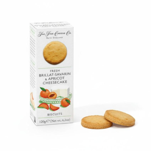 Fine Cheese Co Fresh Brillat-Savarin Cheesecake & Apricot 120g