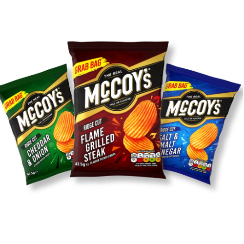 McCoys Crisps Mix & Match x 6 x 45g packs