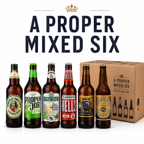 Mixed British Beer Box 6 x 500ml