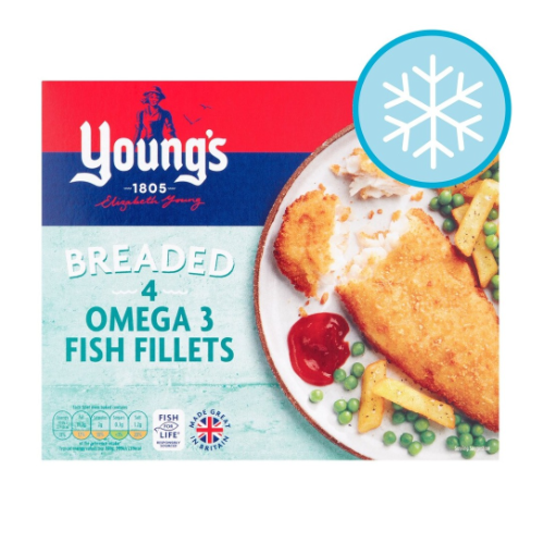 Youngs Omega 3 Fish Cakes 300g