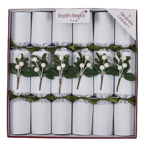 Robin Reed "Mistletoe" 6 x 12" Christmas Crackers (6620)