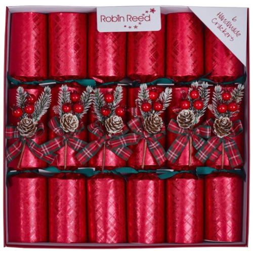 Robin Reed "Glencoe"  6 x 12" Christmas Crackers (6604)
