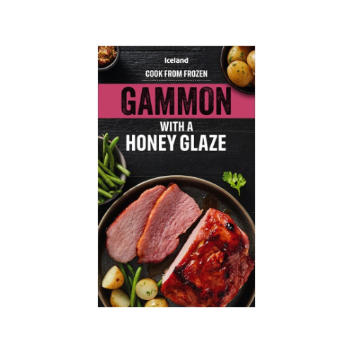 Iceland Gammon Honey Joint 500g *Frozen*