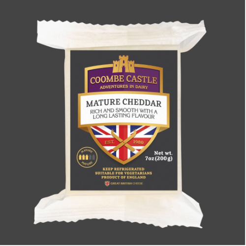 Coombe Castle Mature White Cheddar 200g