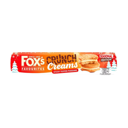 Foxs Crunch Creams Sticky Toffee Pudding 200g