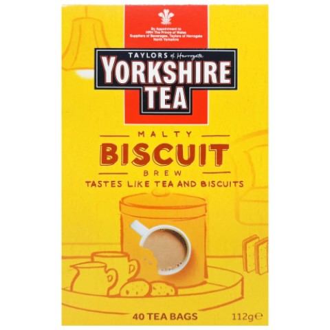 Taylors Yorkshire Malty Biscuit Brew 40 Bags