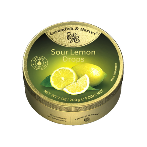 Cavendish & Harvey Sour Lemon Drops 200g